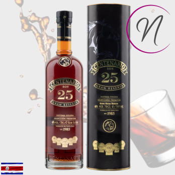 Rhum Centenario 25 ans | Grande Réserve | 70cl - 40°