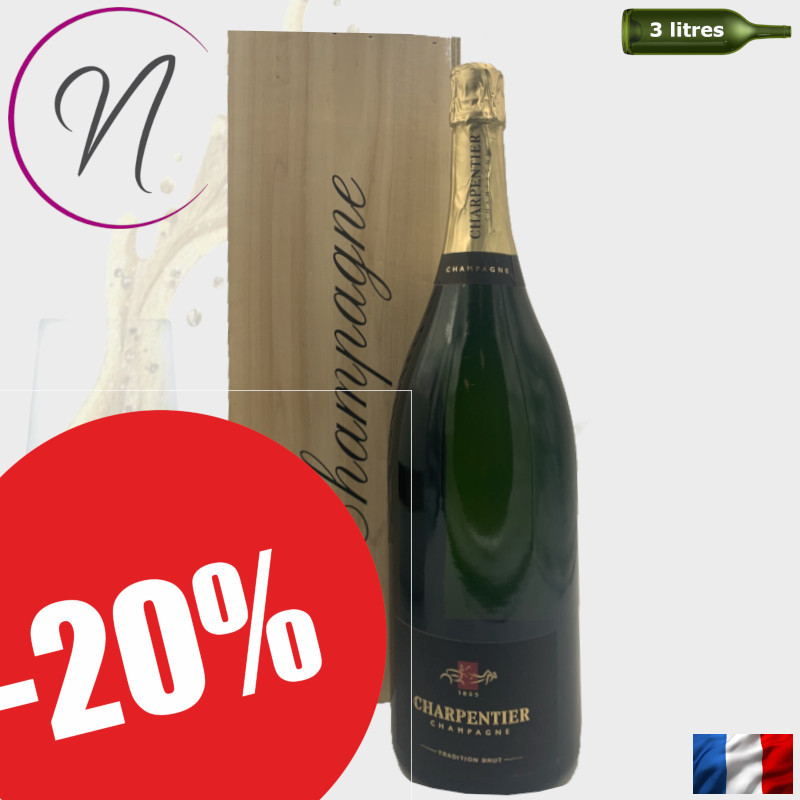 Jéroboam Champagne Tradition | Champagne Charpentier | Brut 300cl