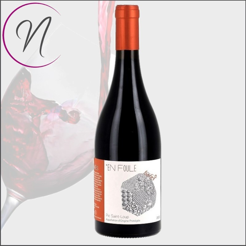 Pic Saint Loup En Foule | Château Fontanès | Rouge 75cl Pic Saint Loup En Foule | Château Fontanès | Rouge 75cl