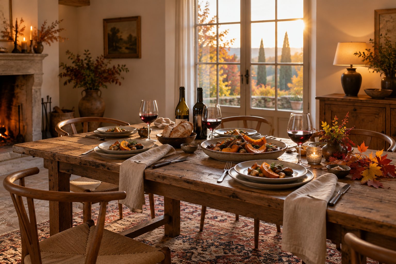 Quels vins d'automne servir à table cette saison ?